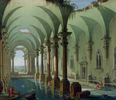 Fantasía arquitectónica de Antonio Joli