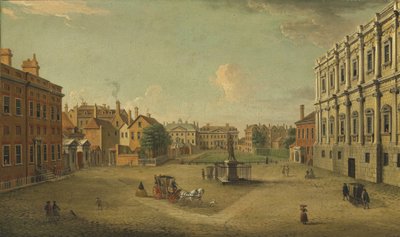 Cuatro vistas de Londres: El Jardín Privado, Whitehall de Antonio Joli