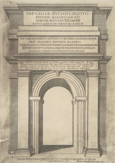Espéculo Romano Magnífico de Antonio Lafreri