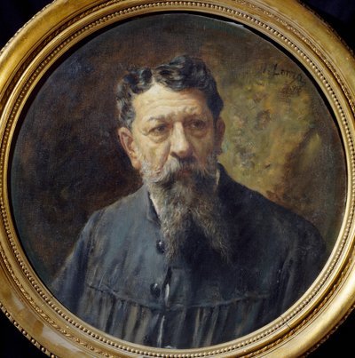 Retrato del pintor Scomparini, de Antonio Lonza (1846-1918) de Antonio Lonza