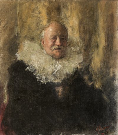 Autorretrato de Antonio Mancini