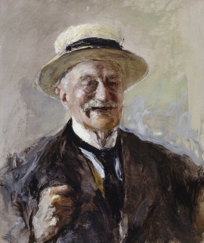 Autorretrato de Antonio Mancini