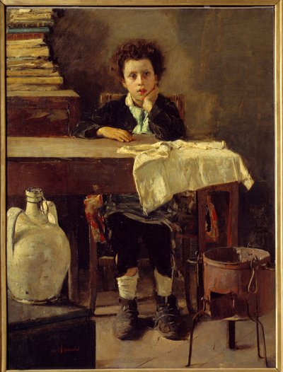 El pequeño escolar o pobre escolar de Antonio Mancini