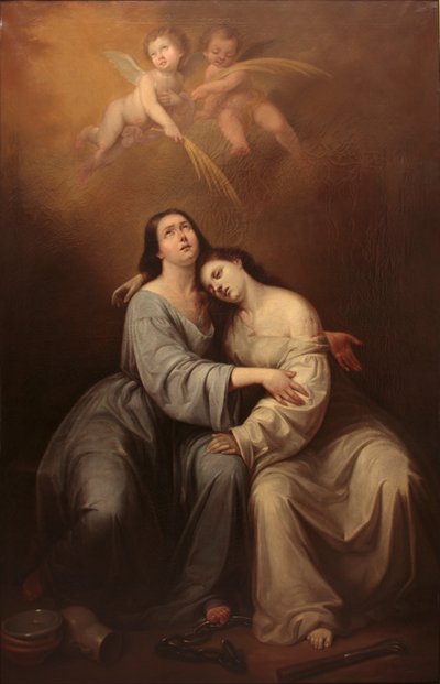 Santa Justa y Santa Rufina de Antonio María Esquivel