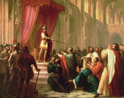 La campana de Huesca (óleo sobre lienzo) de Antonio María Esquivel y Suárez de Urbina