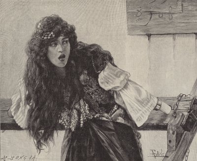 El calumniador (grabado) de Antonio Maria Fabres y Costa