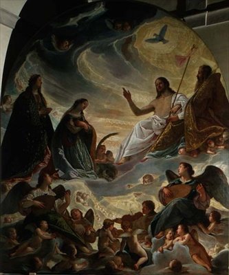 La glorificación de Santa Úrsula y Santa Margarita de Antonio Maria Viani