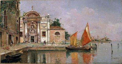 Vista de Venecia de Antonio Maria de Reyna Manescau