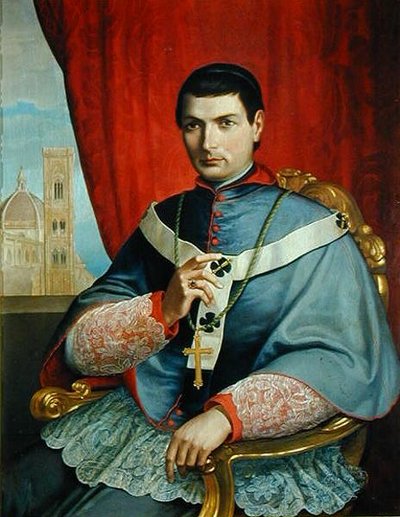 Retrato de Monseñor Giovacchino Lamberti, Arzobispo de Florencia de Antonio Marini