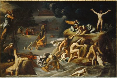 Le Deluge - el Diluvio ... de Antonio Marziale Carracci