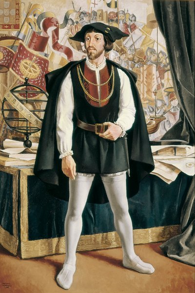 Retrato de Juan II de Portugal de Antonio Menendez