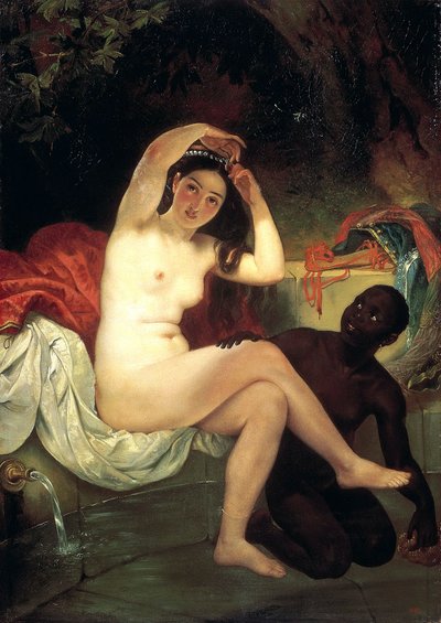 Baño de Betsabé de Antonio Molinari