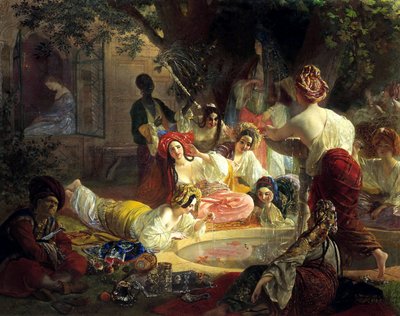 La Fuente de Bajchisarái, 1849 de Antonio Molinari
