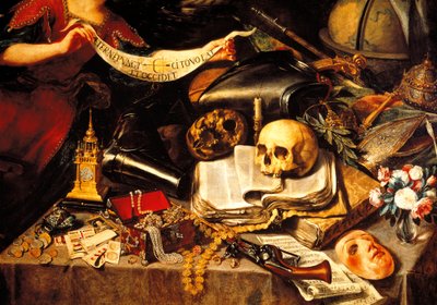 Iluminación de la vida (detalle) de Antonio Pereda y Salgado