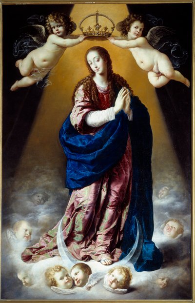 Diseño de la Inmaculada de Antonio Pereda y Salgado
