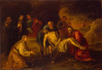 El entierro de Cristo, entre 1640 y 1650 de Antonio Pereda y Salgado de