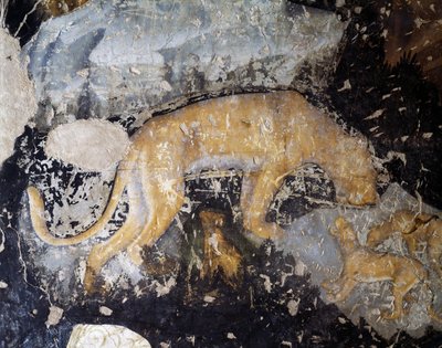 Perro, (detalle) de Antonio Pisanello