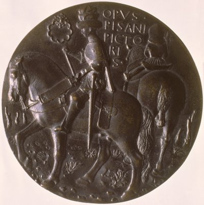 Medalla de Retrato (detalle) de Antonio Pisanello