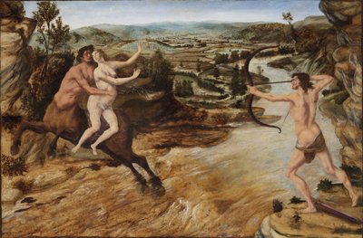 Hércules y Deianira de Antonio Pollaiuolo