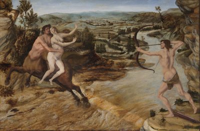 Hércules y Deianira de Antonio Pollaiuolo