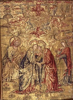 La Visitación (tapiz) de Antonio Pollaiuolo