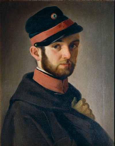 Retrato de Voluntario Toscano de Antonio Puccinelli