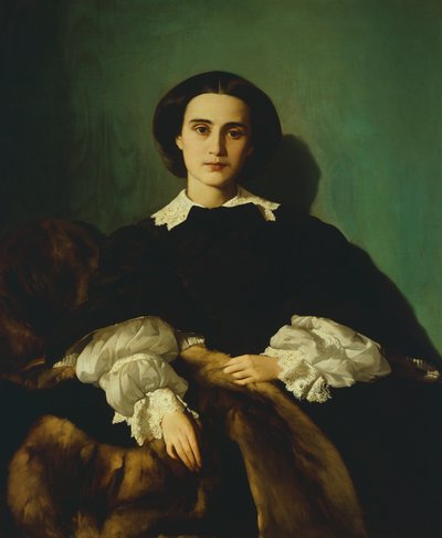 Retrato de la noble Morrocchi de Antonio Puccinelli