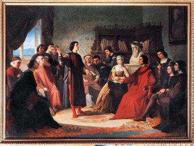 La Academia Florentina Neoplatónica de Antonio Puccinelli