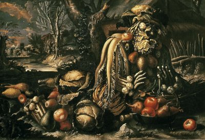Las cuatro estaciones: Invierno, entre 1685 y 1695 de Antonio Rasio