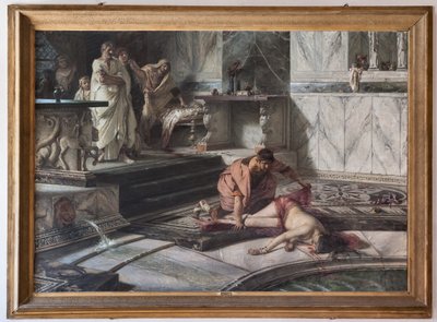 Nerón y Agripina de Antonio Rizzi