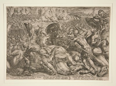 Batalla de Jericó de Antonio Tempesta
