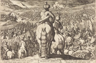 Derrota de los etíopes de Antonio Tempesta