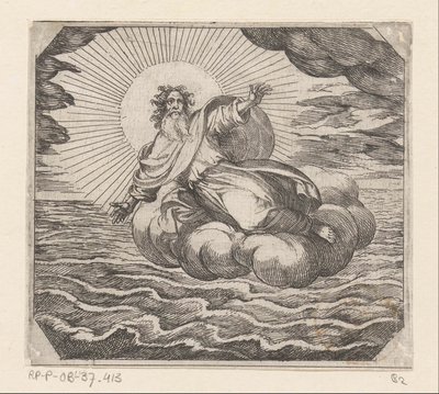 Dios crea el cielo y la tierra Creación (título de la serie) de Antonio Tempesta