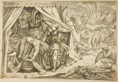 Judith y Holofernes de Antonio Tempesta