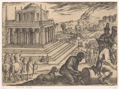 Mausoleo de Halicarnaso de Antonio Tempesta
