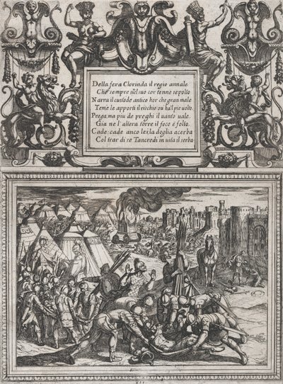 Placa 12: Ilustración del Canto XII, de 