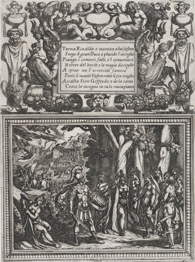 Placa 18: Ilustración del Canto XVIII, de 