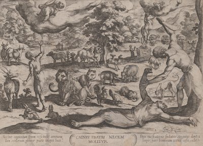 Placa 1: Caín matando a Abel, de 