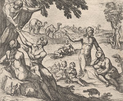 Placa 3: La Edad de Oro Aetas aurea, de 