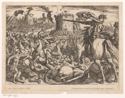 lucha ecuestre de Antonio Tempesta