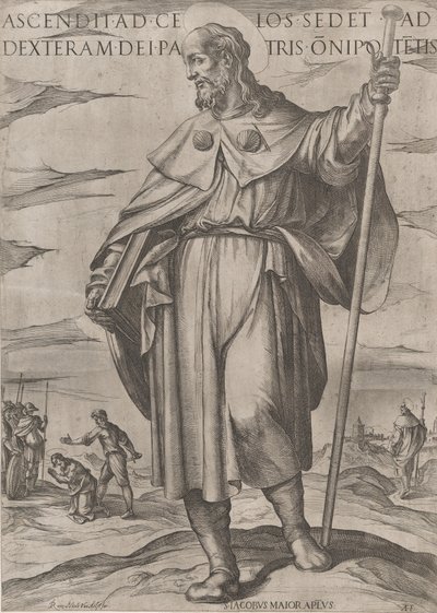 San Jaime Mayor, finales del siglo XVI de Antonio Tempesta