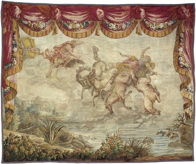 La caída de Faetón, después de 1776 de Antonio Tempesta
