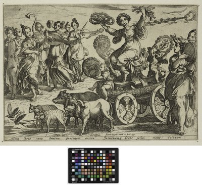 Las Cuatro Estaciones: Primavera, 1592 de Antonio Tempesta