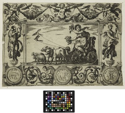 Las Cuatro Estaciones: Primavera, 1592 de Antonio Tempesta