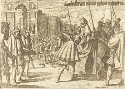 Entrada triunfal de Margarita de Austria de Antonio Tempesta