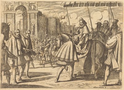 Entrada triunfal de Margarita de Austria de Antonio Tempesta