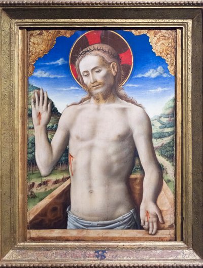Cristo en el sarcófago de Antonio Vivarini