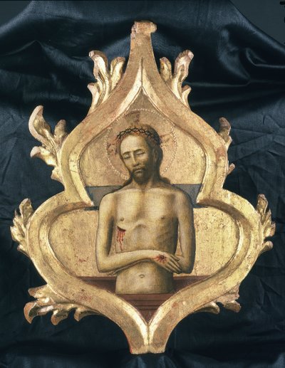 Cristo muerto (piedad) de Antonio Vivarini