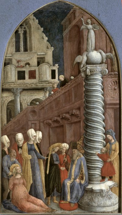 Martirio de Santa Lucía de Antonio Vivarini