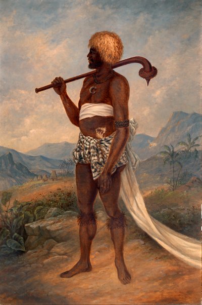 Hombre fiyiano, ca. 1893 de Antonio Zeno Shindler